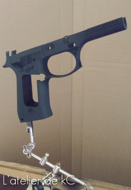 carcasse 92brigadier - peinture en cours