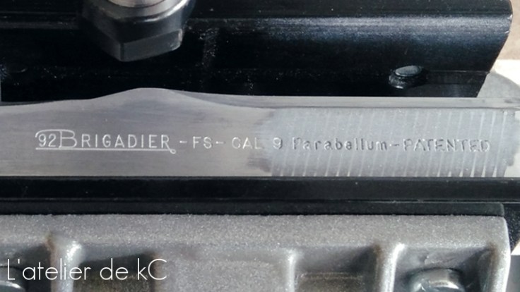 culasse 92 Brigadier - gravures 92Brigadier