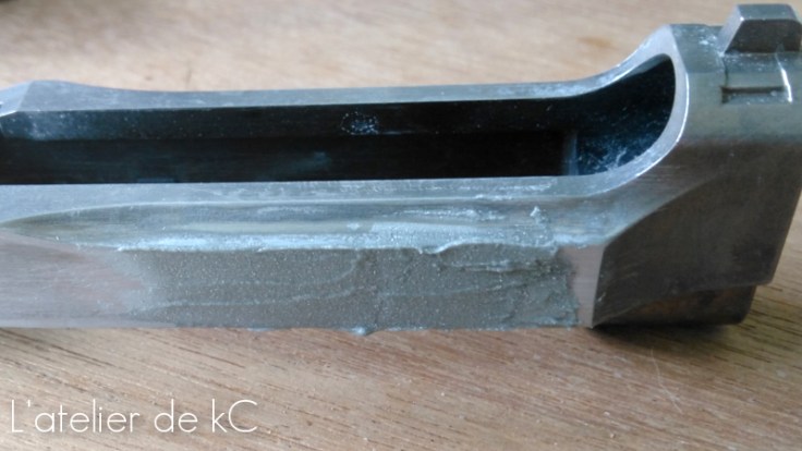 culasse Elite mastic-2eme couche