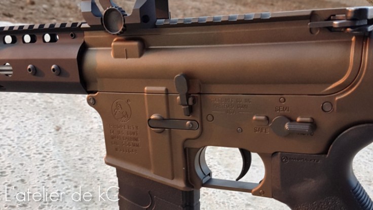 M4A1 BOLT MAGPUL-GRAVURES-CERAKOTE