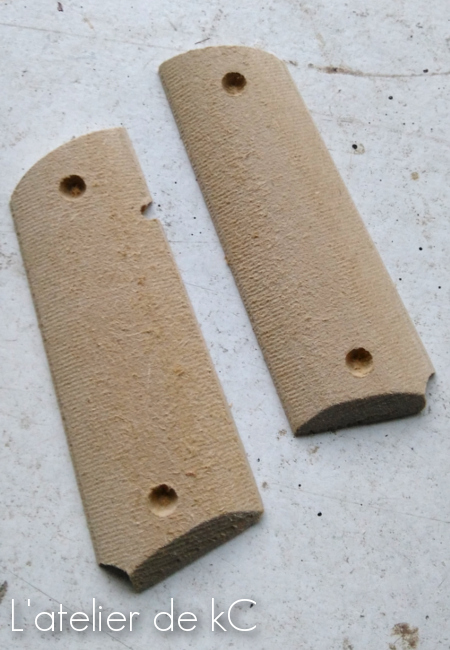 plaquettes 1911 CNC-ebavure