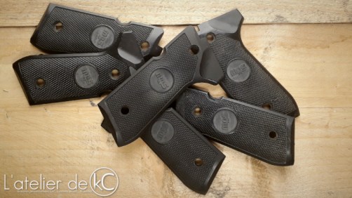 Plaquettes PAMAS airsoft custom beretta grips gbb KJ Works ASG-1
