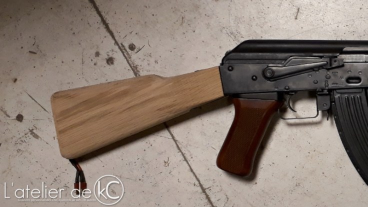 AK47 milled wood stock1