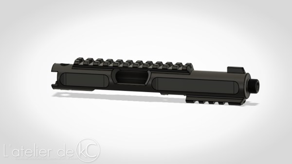 KJ MK1 3D model upper CAD Drawing2