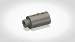 kj mk1 3D model stl outer barrel silencer adapter 16CW