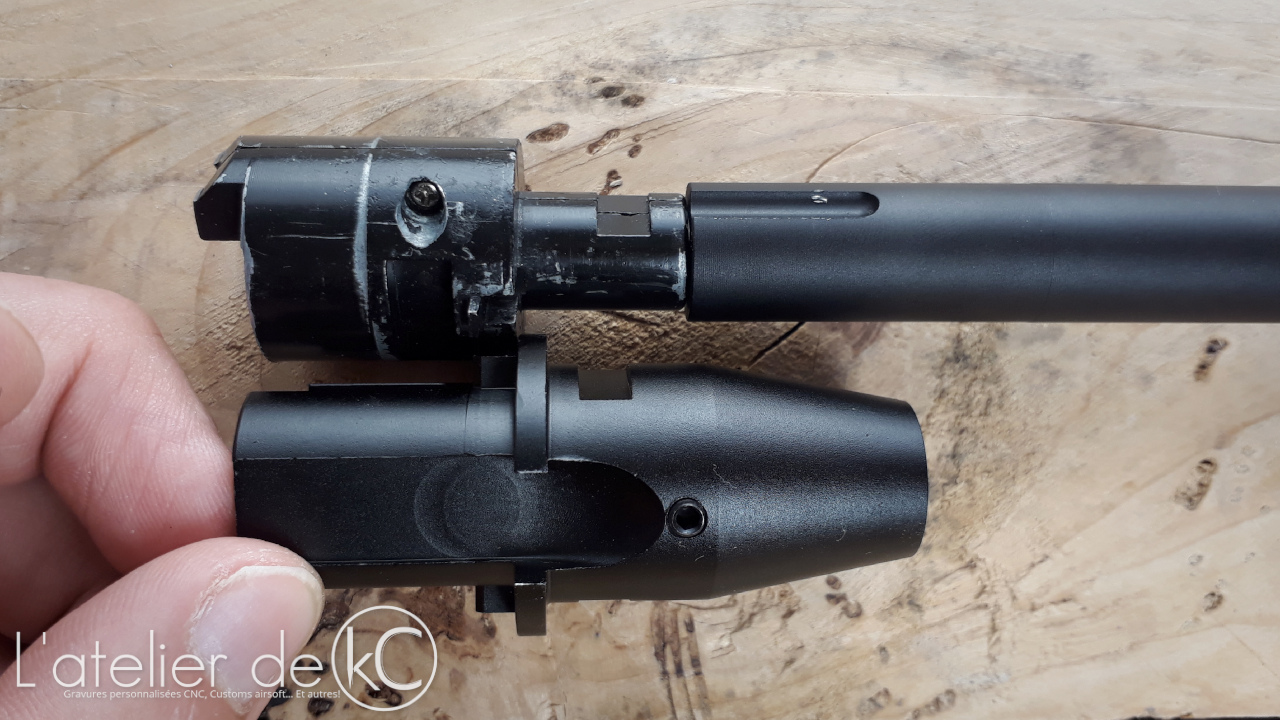 5KU AEG outer barrel WE GBBR hopup unit 1